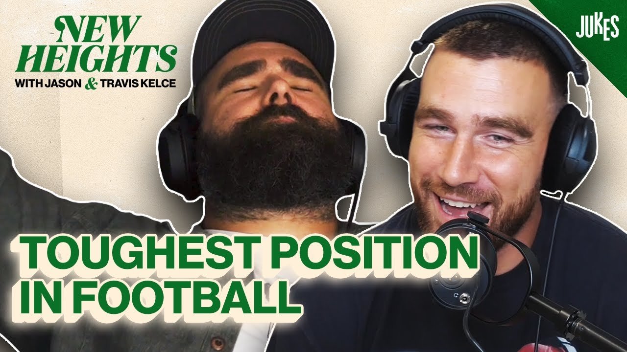 Introduction to the New Heights with Jason and Travis Kelce Football Podcast.