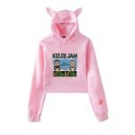 Kelce Jam Jason And Travis Crop Top Hoodie