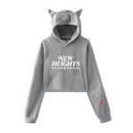 New Heights TRAVIS KELCE & JASON KELCE - Crop Top Hoodie - Image 5