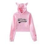 New Heights 92% ers Crop Top Hoodie - Image 3