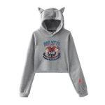 Big Yeti For President - Crop Top Hoodie