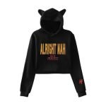 New Heights ALRIGHT NAH - Crop Top Hoodie - Image 2
