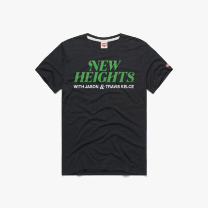 New Heights Podcast Shirt Black